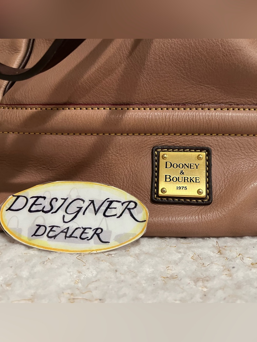 SALE DOONEY & BOURKE Florentine Buckley Italian Leather Satchel Shoulder Bag - Picture 10 of 13